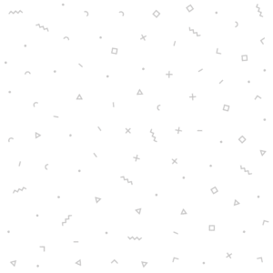 Decorative abstract pattern: light gray geometric shapes scattered on a black background (no meaningful content).